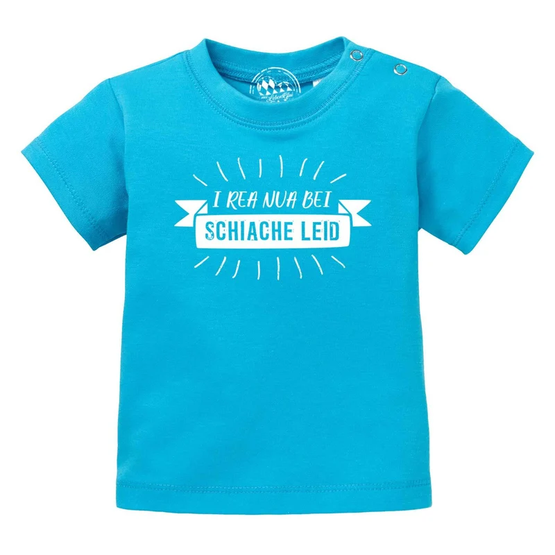Bayerisches T-Shirt "I rea nua..."