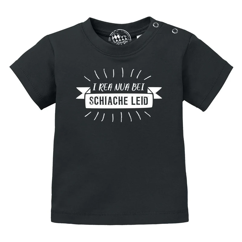 Bayerisches T-Shirt "I rea nua..."