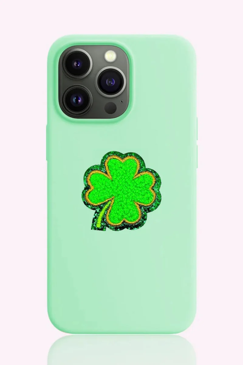 Chenille Sticker Glücksklee - CLO-1-VE3 - Mimi´s Glow