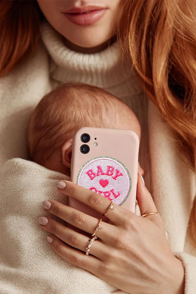 Sticker Baby Girl - BAB-GIR-VE3 - Mimi´s Glow