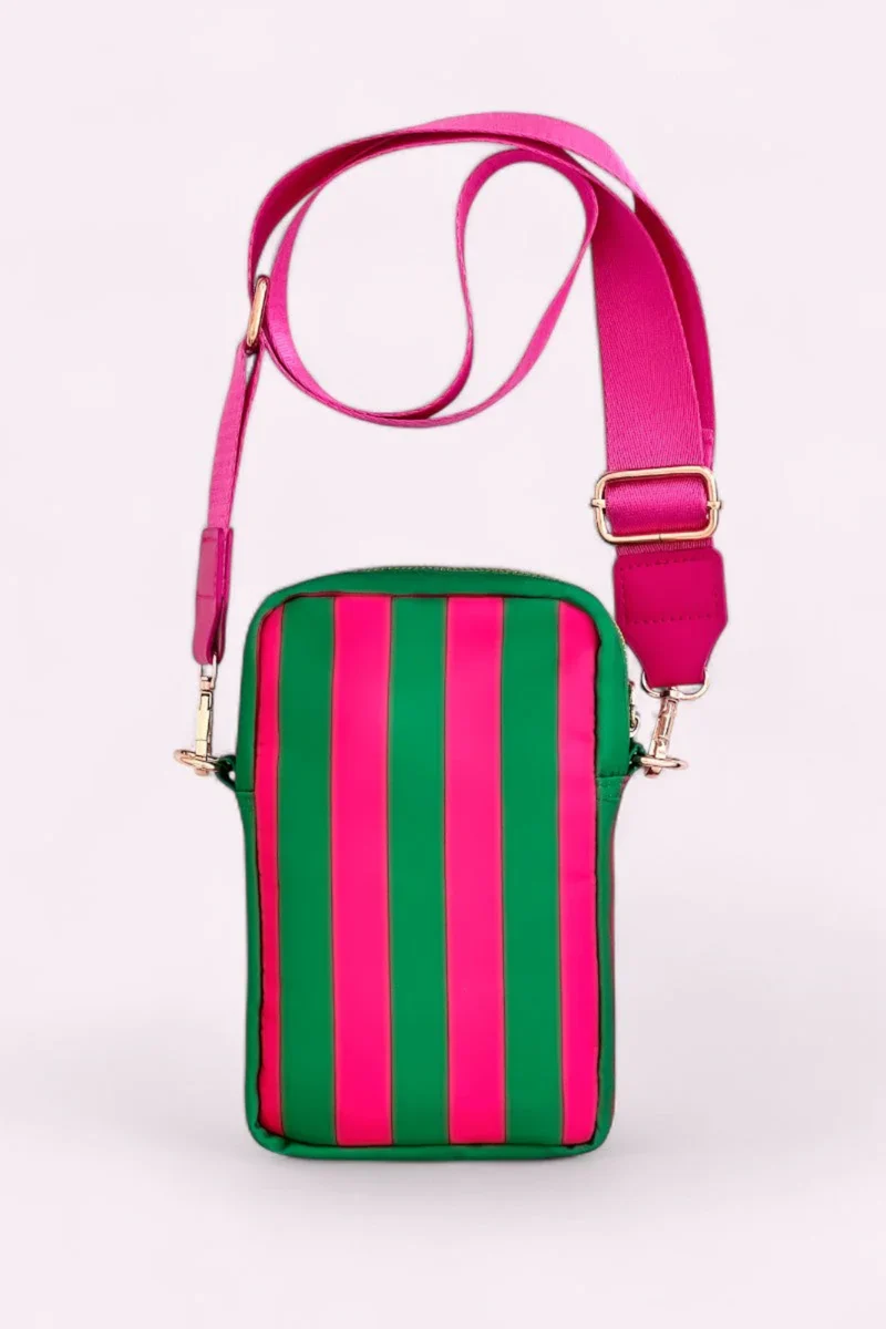 Ruby Handytasche Smaragd Neon Pink - RUB-SMA-NEO-P-VE3 - Mimi´s Glow