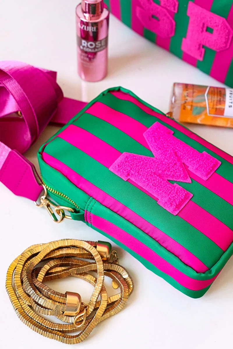 Ruby Handytasche Smaragd Neon Pink - RUB-SMA-NEO-P-VE3 - Mimi´s Glow