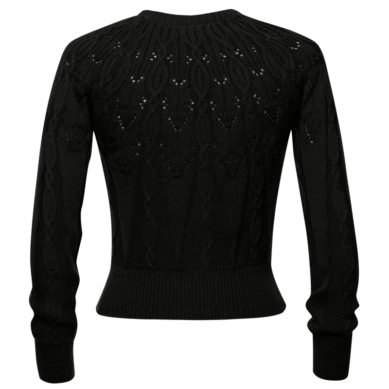 Erika Cardigan in black von Lena Hoschek