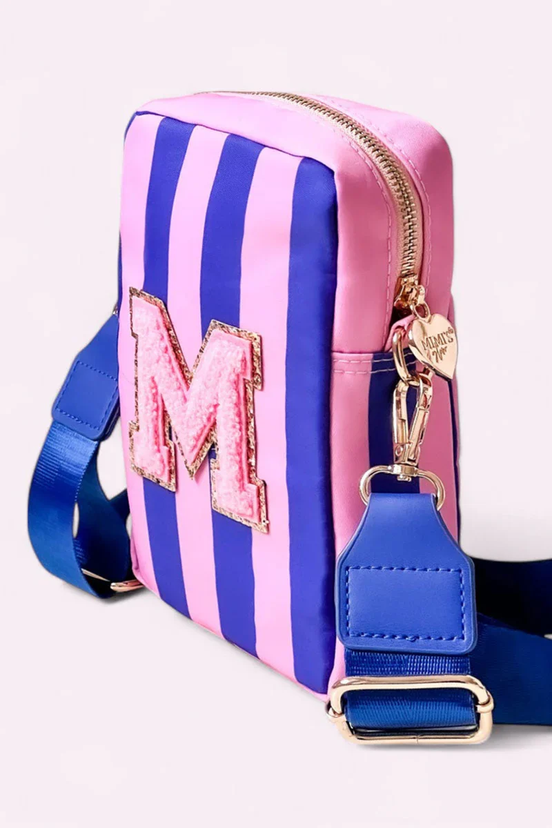 Ruby Handytasche Stripes Violet Royal - RUB-VIO-ROY-VE3 - Mimi´s Glow