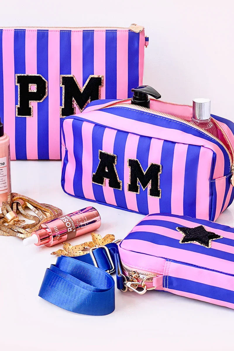Ruby Handytasche Stripes Violet Royal - RUB-VIO-ROY-VE3 - Mimi´s Glow