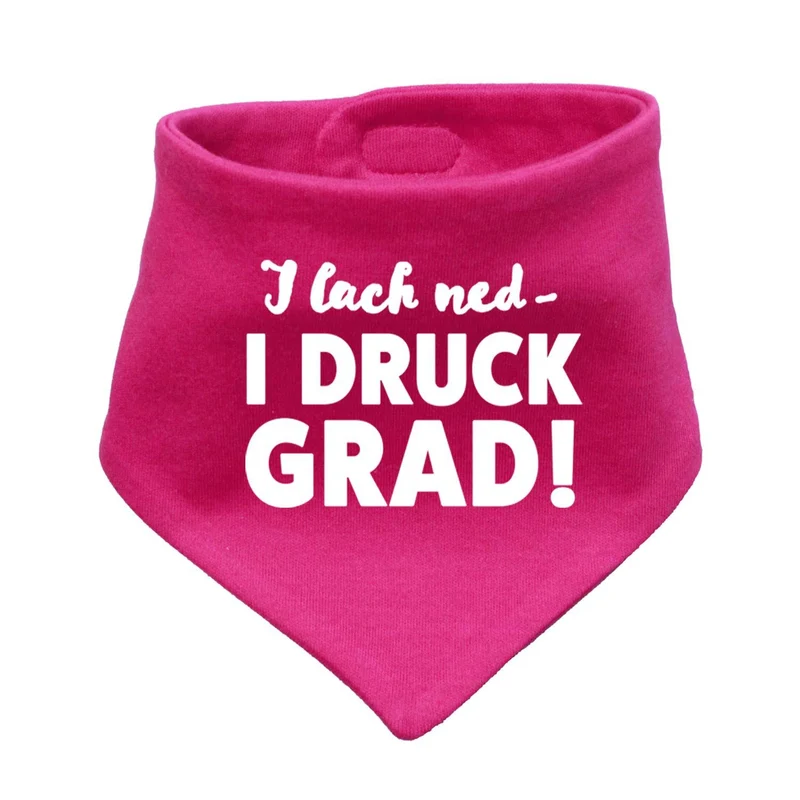 Babyhalstuch "I lach ned…"