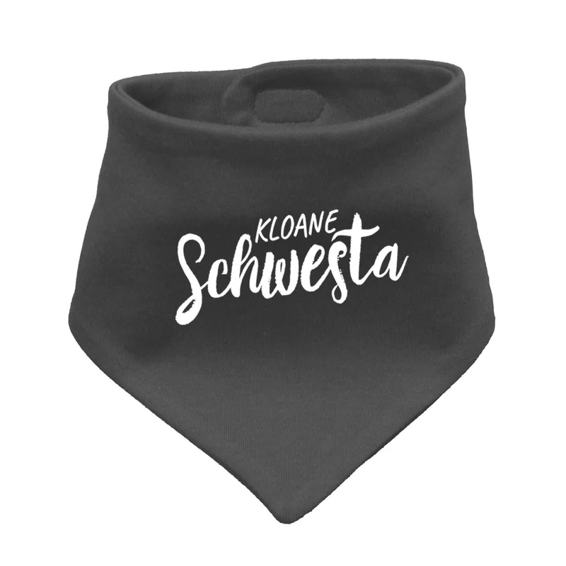 Bayerisches Babyhalstuch "Kloane Schwesta"
