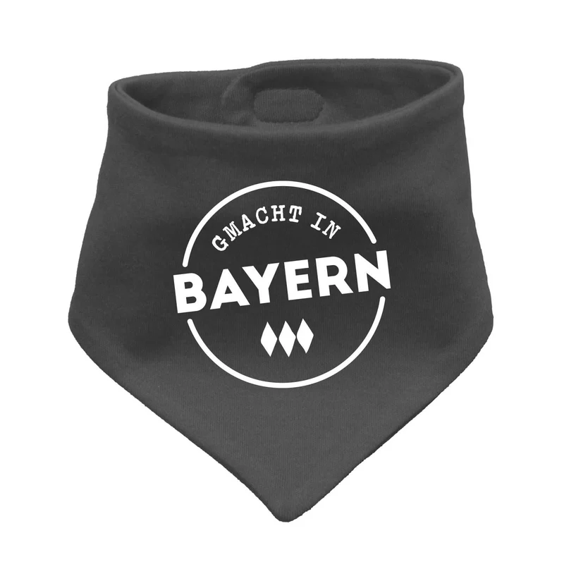 Bayerisches Babyhalstuch "Gmacht in Bayern"