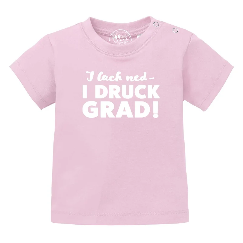 Baby T-Shirt "I lach ned…"