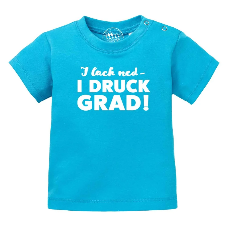 Baby T-Shirt "I lach ned…"