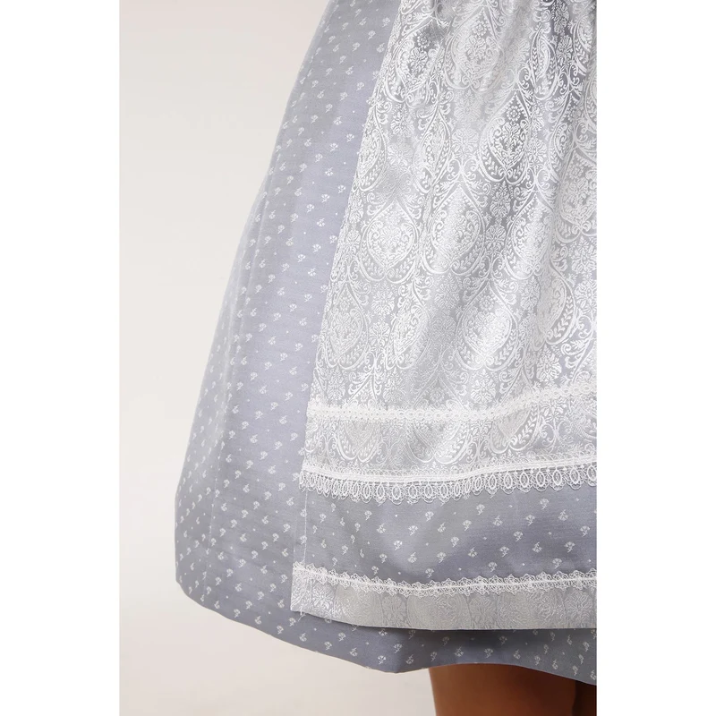 418061 Dirndl Maella von Krüger in grau 60cm