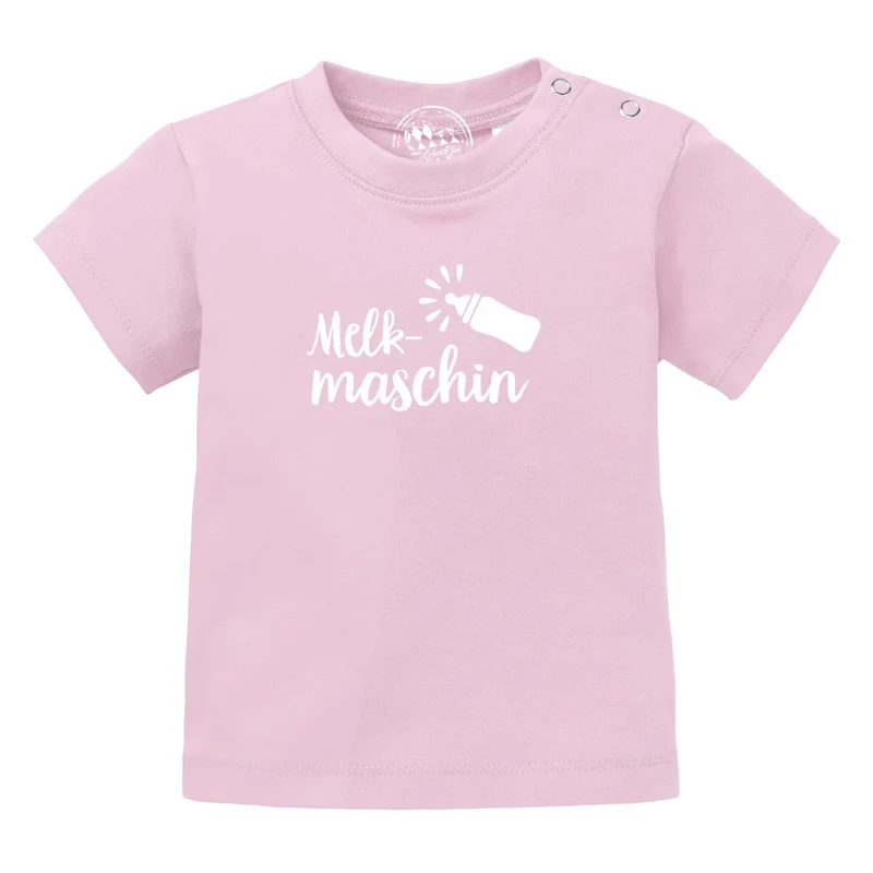 Baby T-Shirt "Melkmaschin"