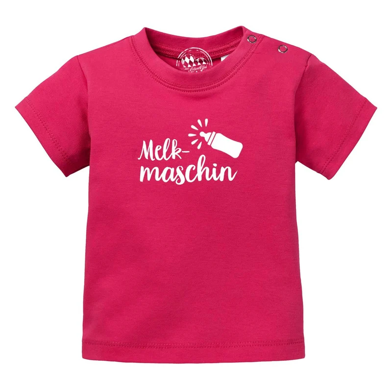Baby T-Shirt "Melkmaschin"