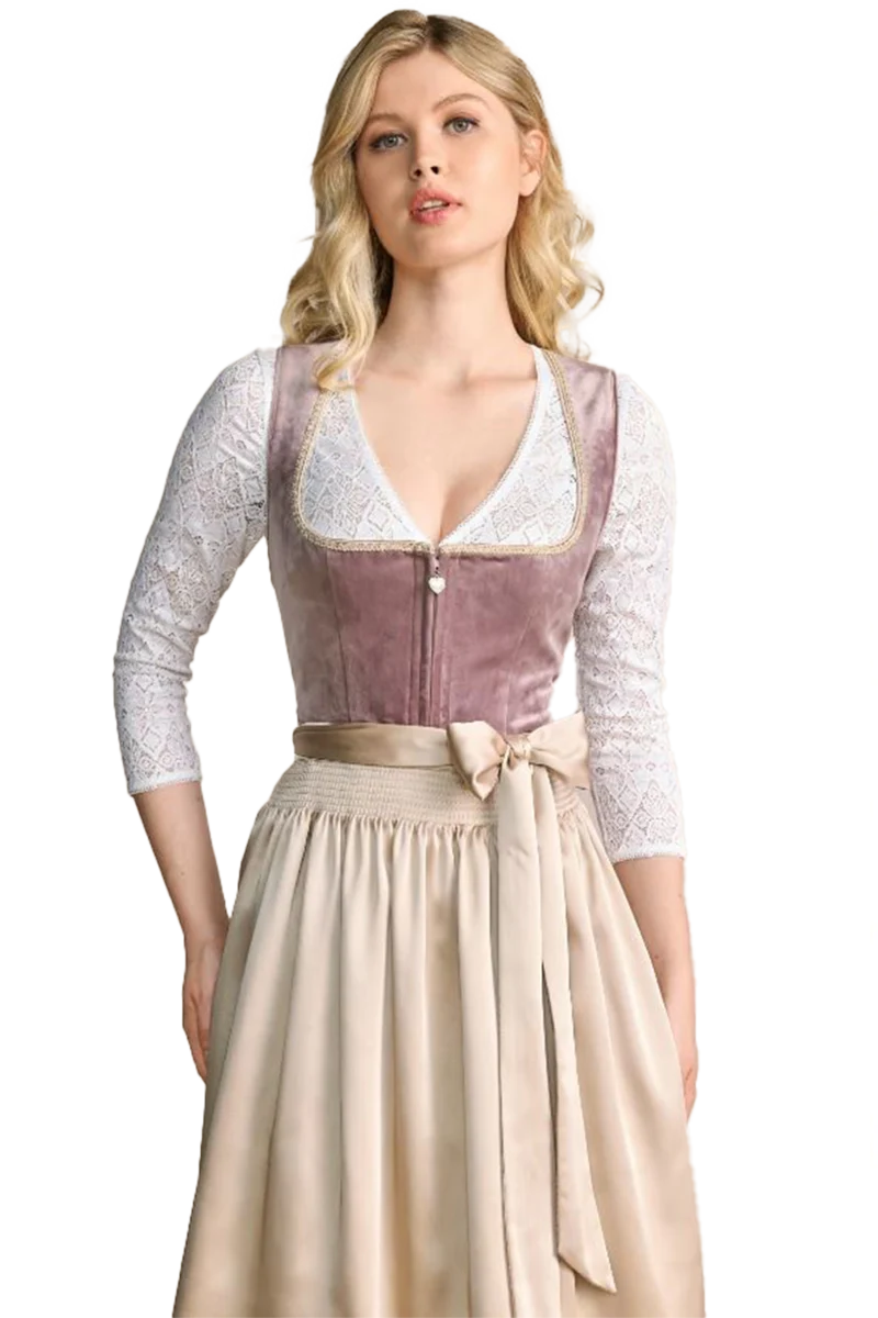 Mini-Dirndl Samt