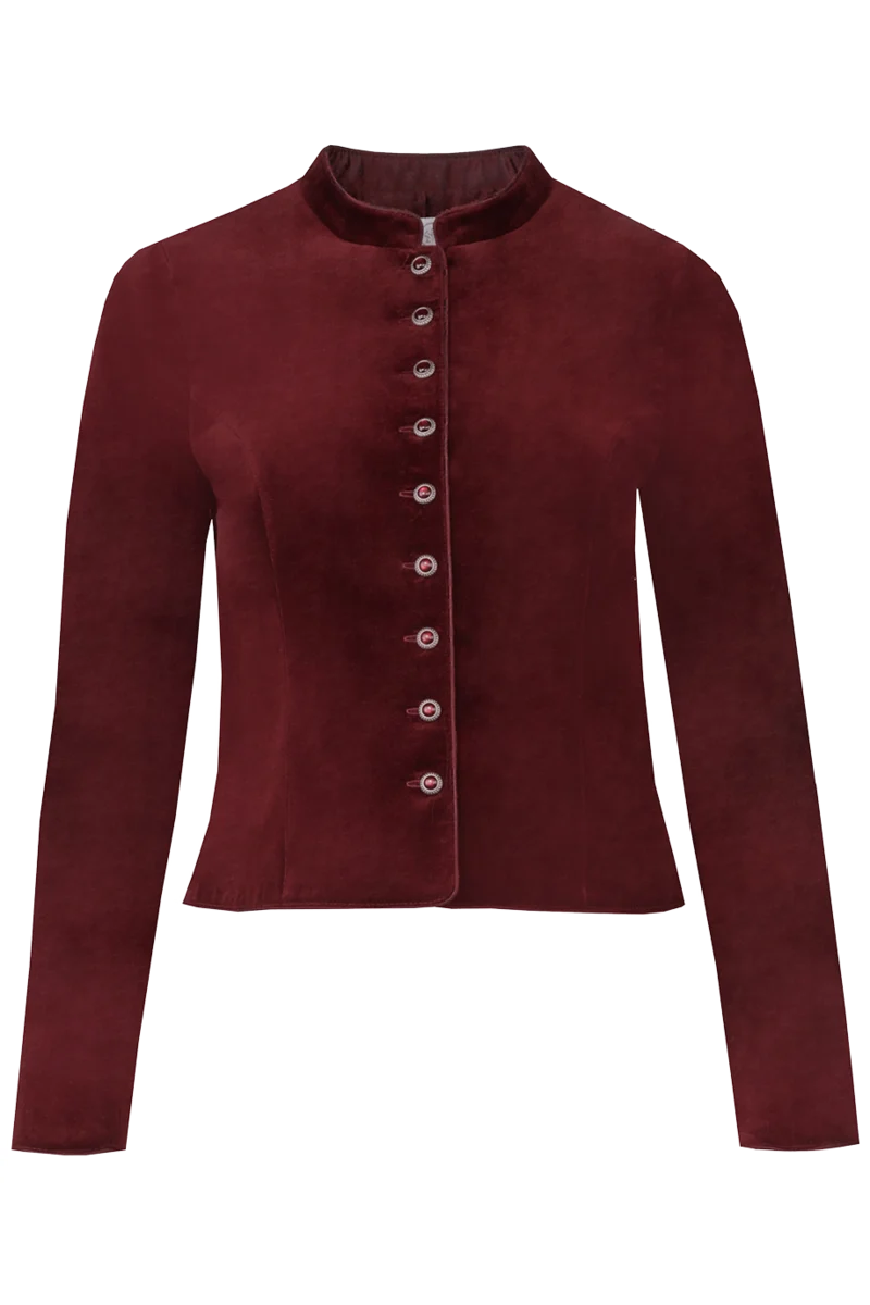 Damen Trachtenblazer Samt