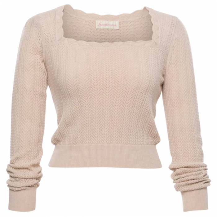 Charmante Pullover in poudre