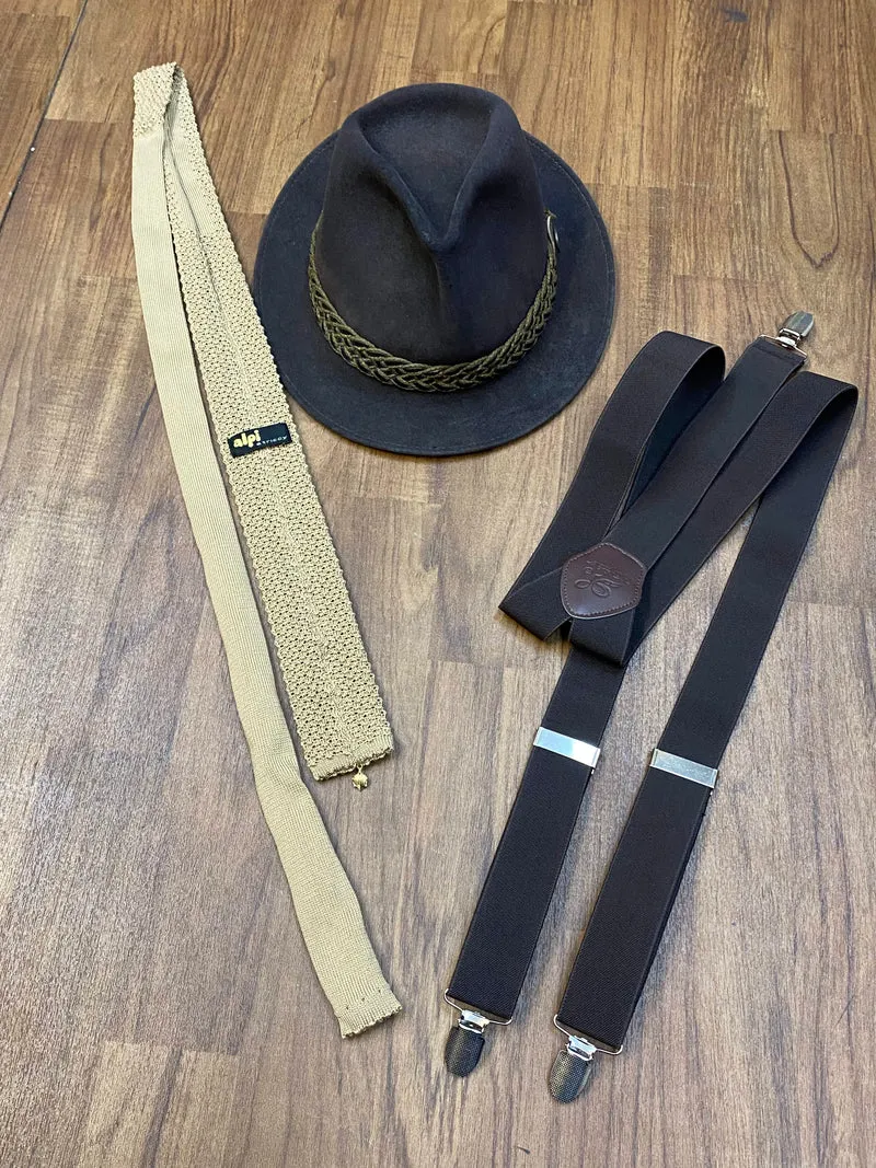 20er Jahre Vintage Anzug Komplett Outfit im Gatsby Look Herren Gr. 50
