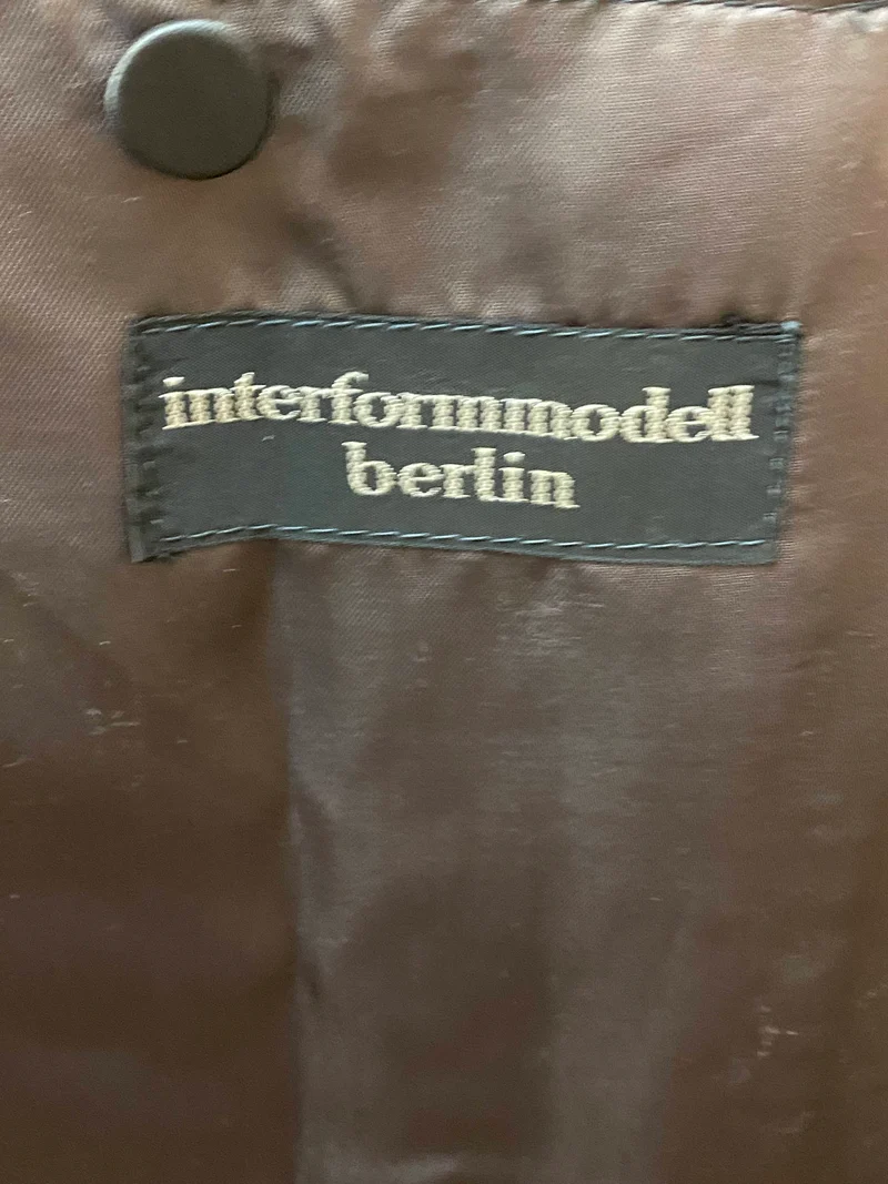 Vintage Herrenmantel Gr. 52 – Wollmantel