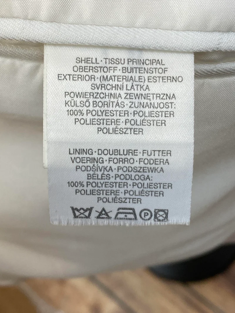 Sakko weiß Vintage Herren Gr. 52