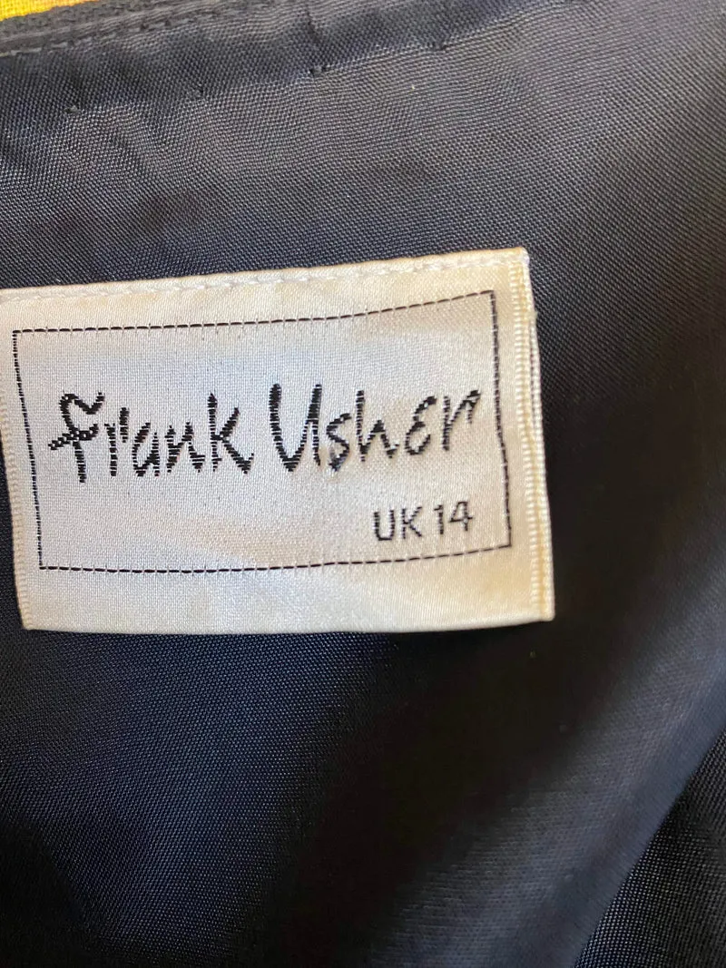 Vintage Damen Bolero schwarz mit Perlenstickerei