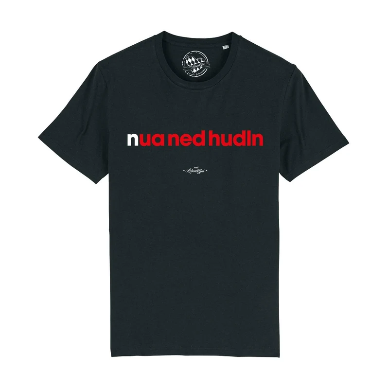 Herren T-Shirt "Nua ned hudln"
