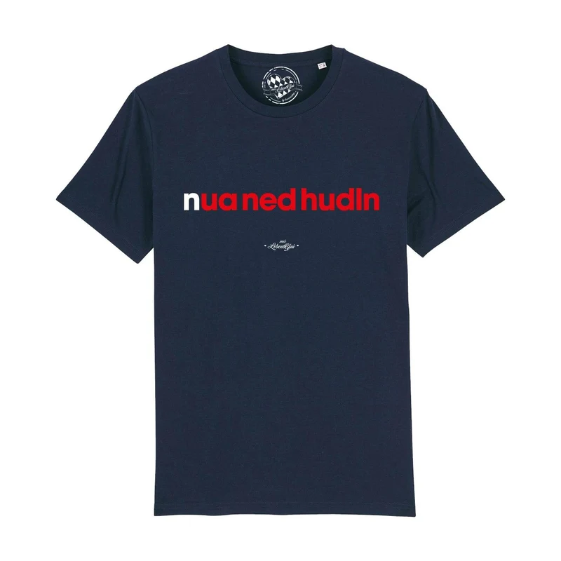 Herren T-Shirt "Nua ned hudln"