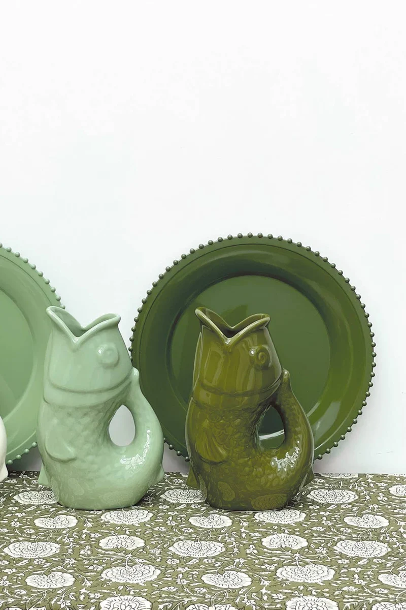 Vase - Fischkrugvase - 017191 - Opjet Paris - Wohnen - Deko
