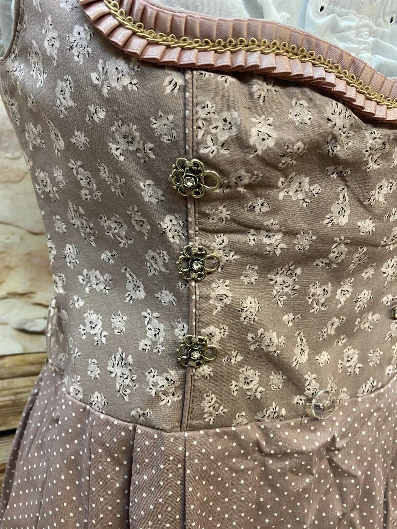 Dirndl, Bluse, Schürze – 3-teilig, Größe 36