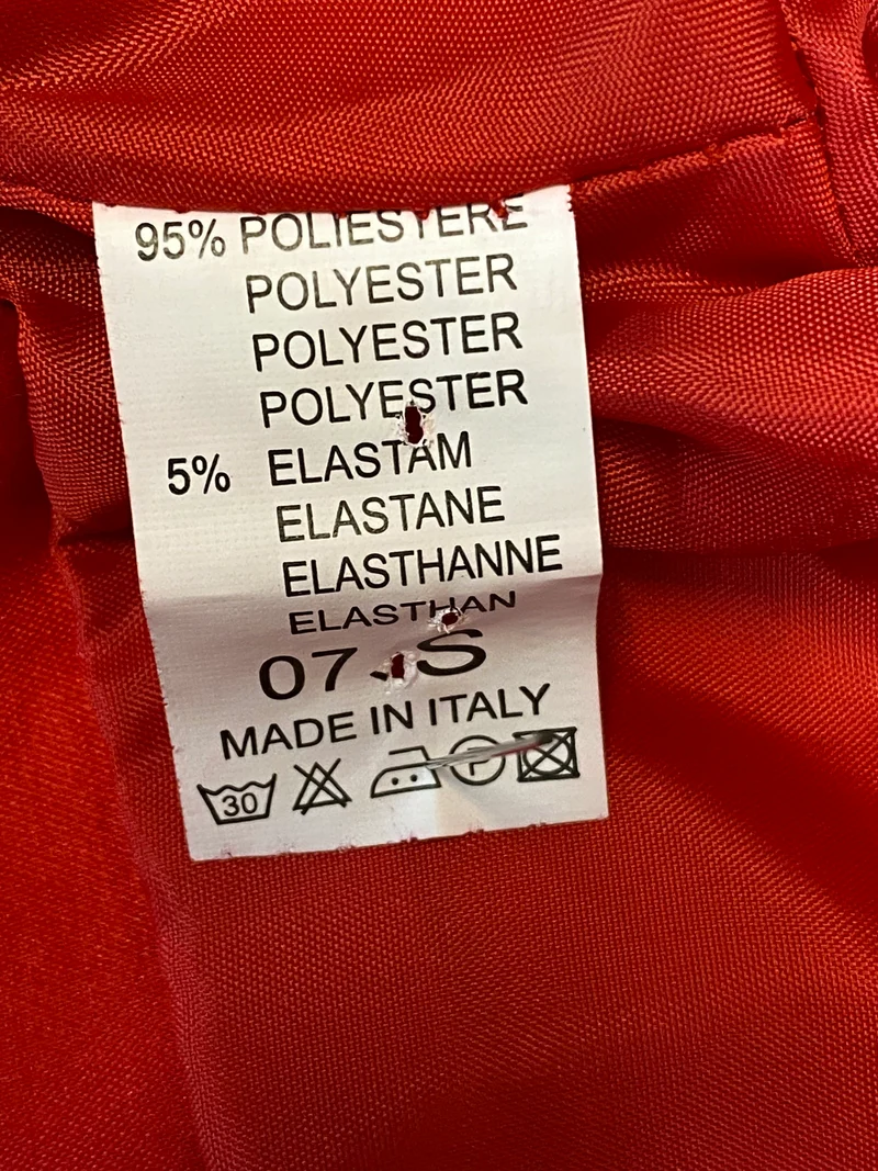 Bolero Jacke Spitze rot Gr. 34