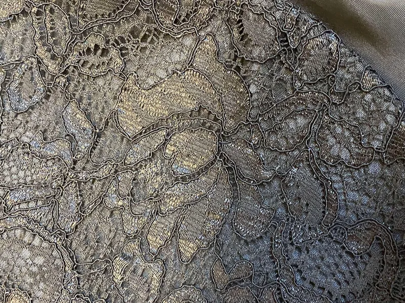 Vintage Bolero Spitze schwarz – Gr. 36
