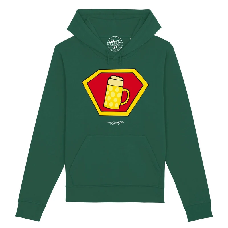 Herren Hoodie "Super-Bierkrug"