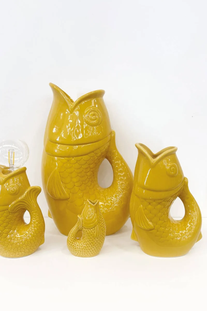Vase - Fischkrugvase - 016499 - Opjet Paris - Wohnen - Deko