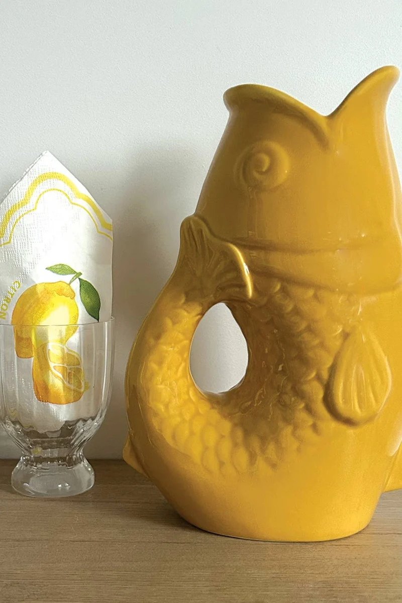 Vase - Fischkrugvase - 016499 - Opjet Paris - Wohnen - Deko