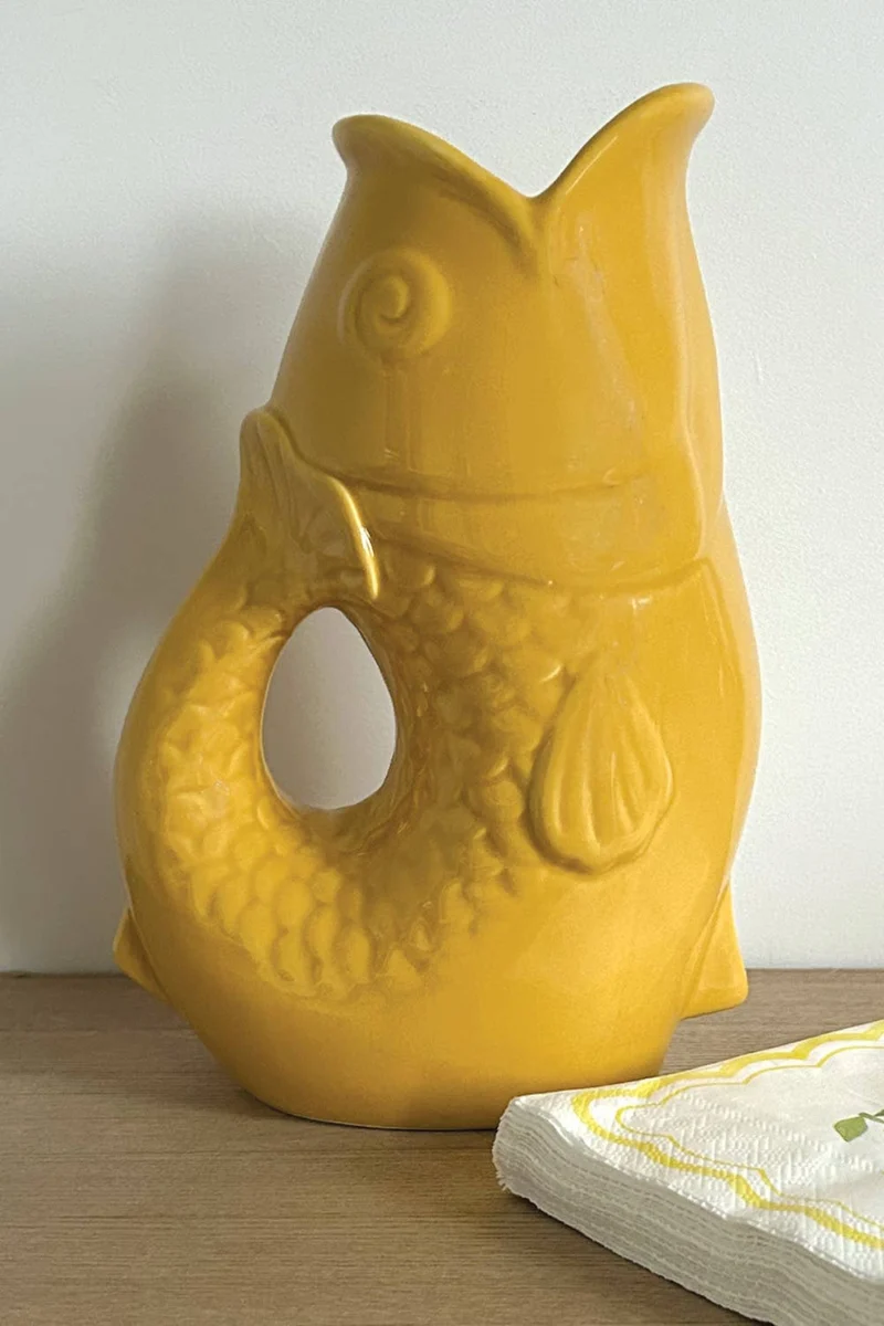 Vase - Fischkrugvase - 016499 - Opjet Paris - Wohnen - Deko