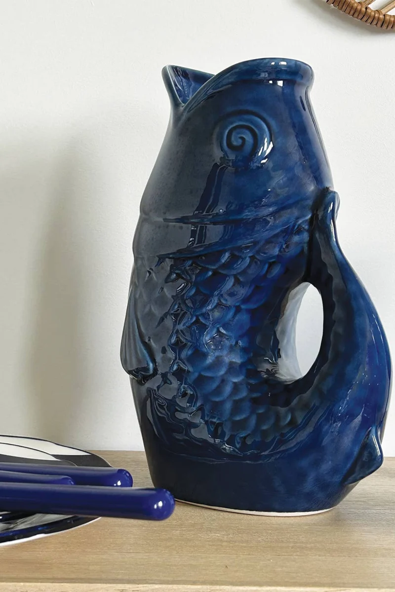 Vase - Fischkrugvase - 016498 - Opjet Paris - Wohnen - Deko
