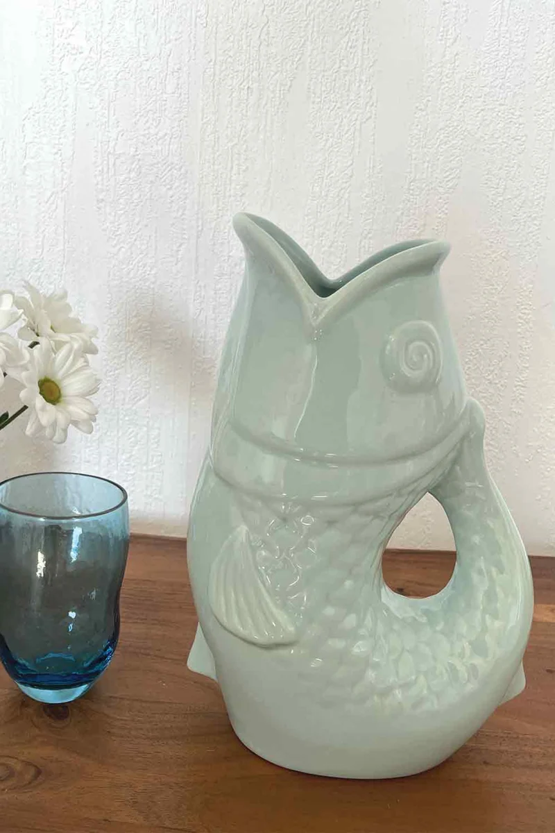 Vase - Fischkrugvase - 015923 - Opjet Paris - Wohnen - Deko