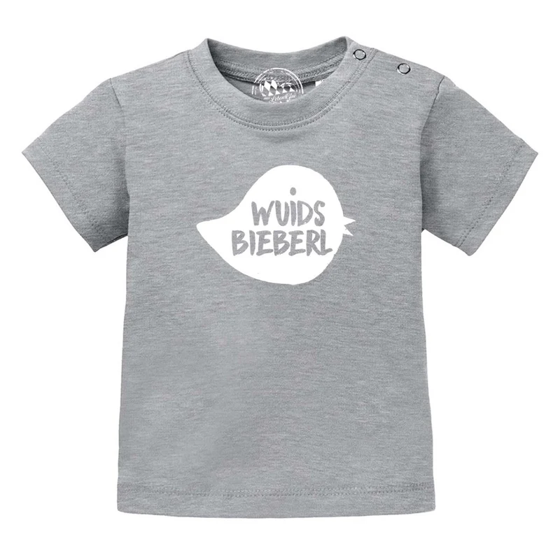 Baby T-Shirt "Wuids Bieberl"
