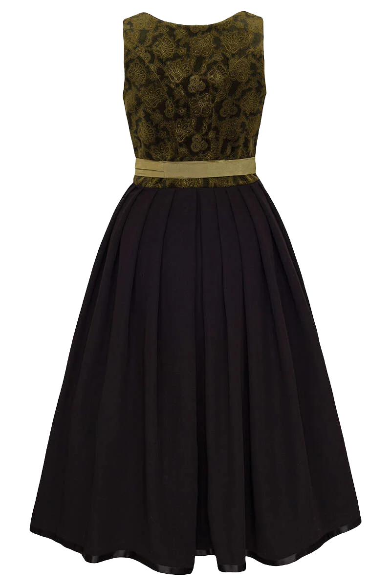 Samtdirndl lang
