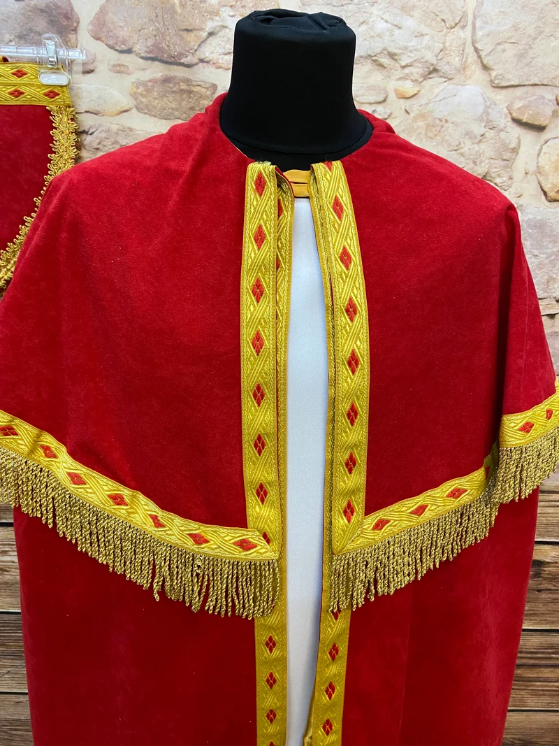 Bischofs - Kostüm - Gr.XL – 4-teilig