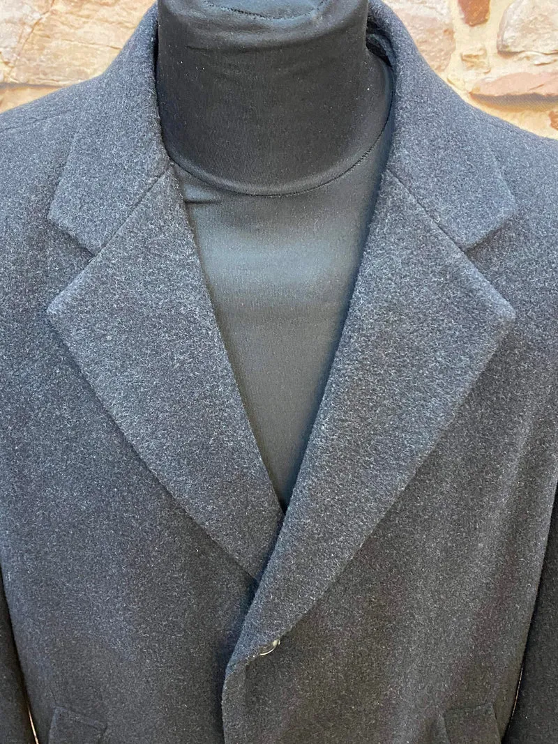 Vintage Herren-Wollmantel Gr. 54 – inspiriert vom 20er Jahre Stil