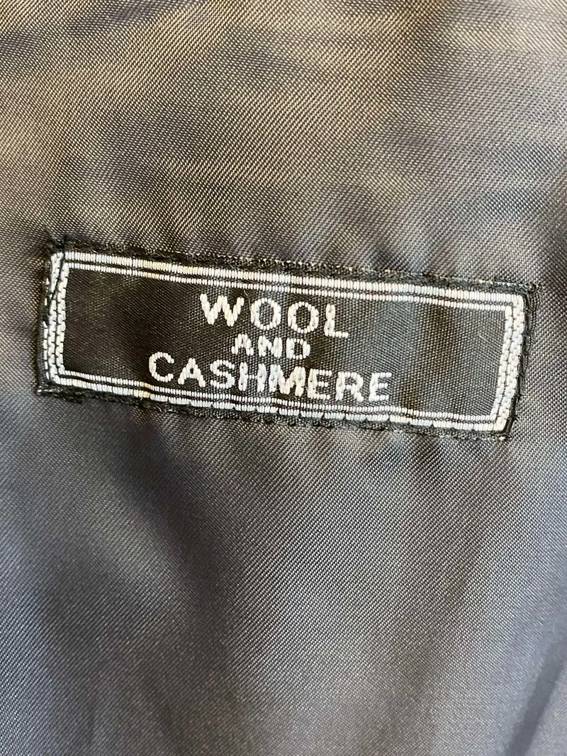 Vintage Herren-Wollmantel Gr. 54 – inspiriert vom 20er Jahre Stil