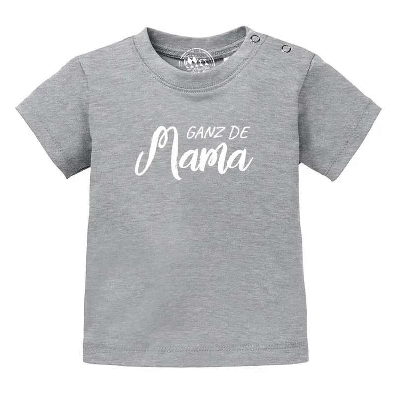 Baby T-Shirt "Ganz de Mama…"