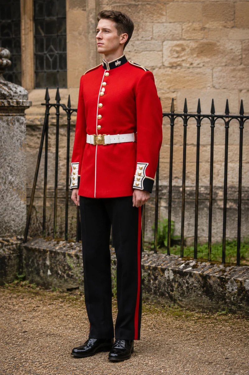 Original Welsh Guards Uniform Set Gr. ca. EU 50