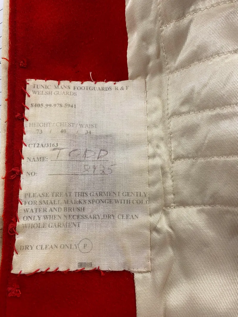 Original Welsh Guards Uniform Set Gr. ca. EU 50