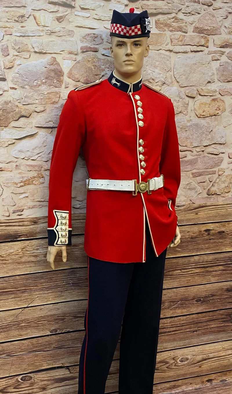 Original Welsh Guards Uniform Set Gr. ca. EU 50