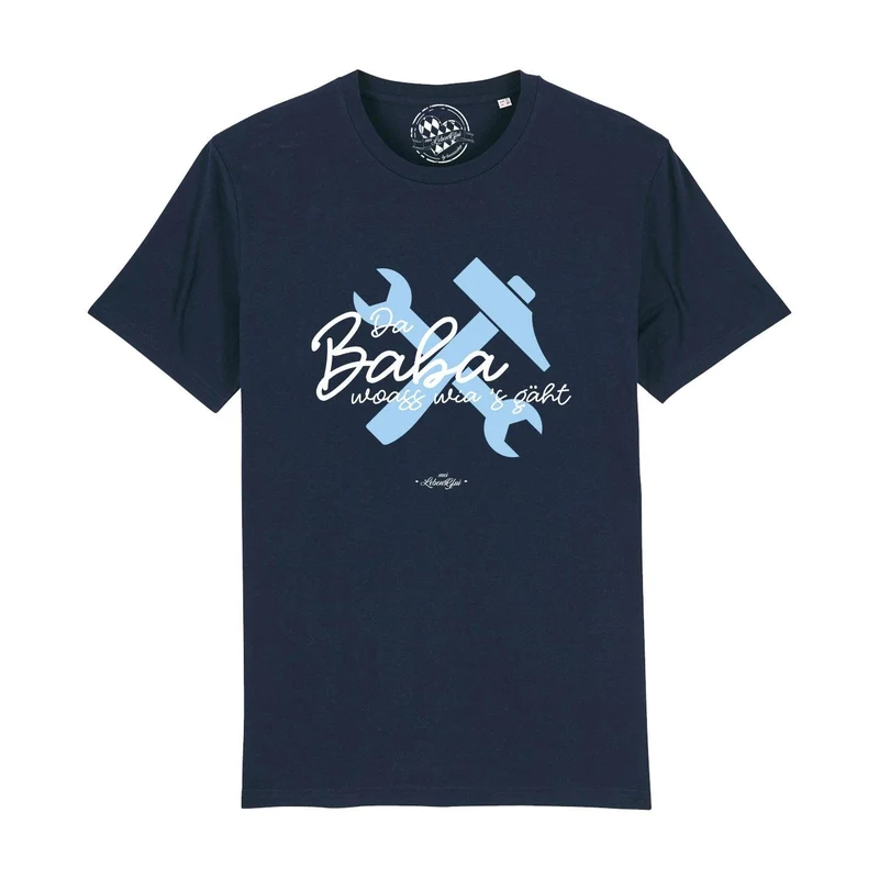 Herren T-Shirt "Da Baba woass wia's gäht"