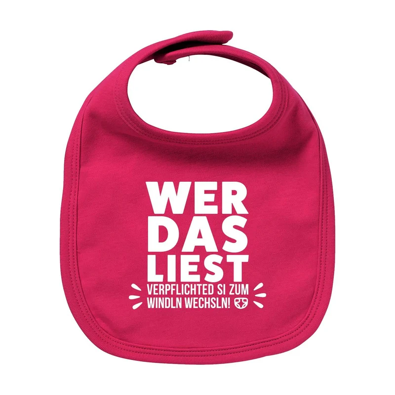 Lätzchen "Windln wechsln!"