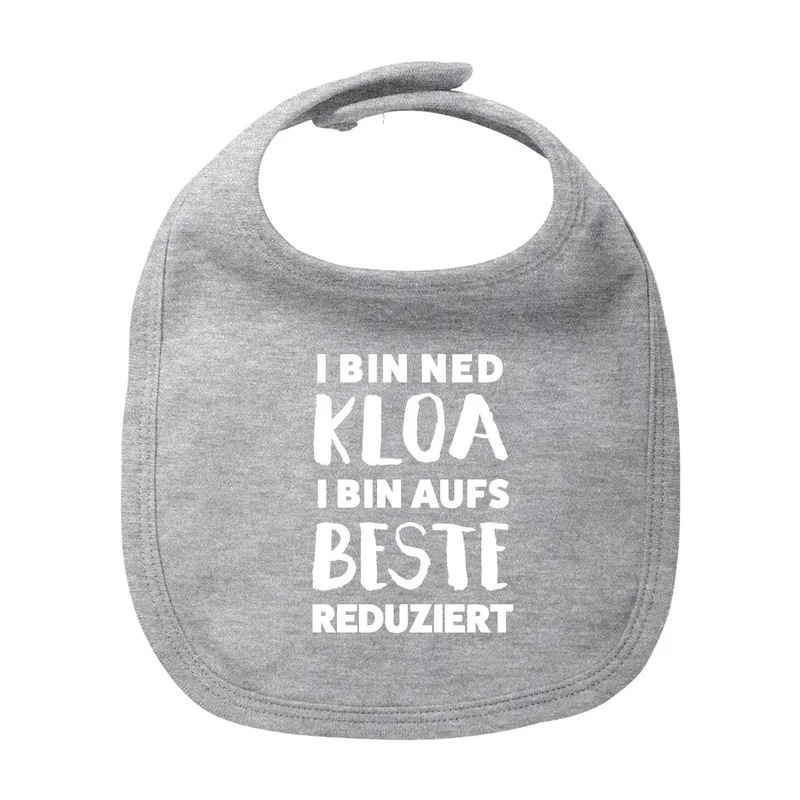 Lätzchen "aufs Beste reduziert"