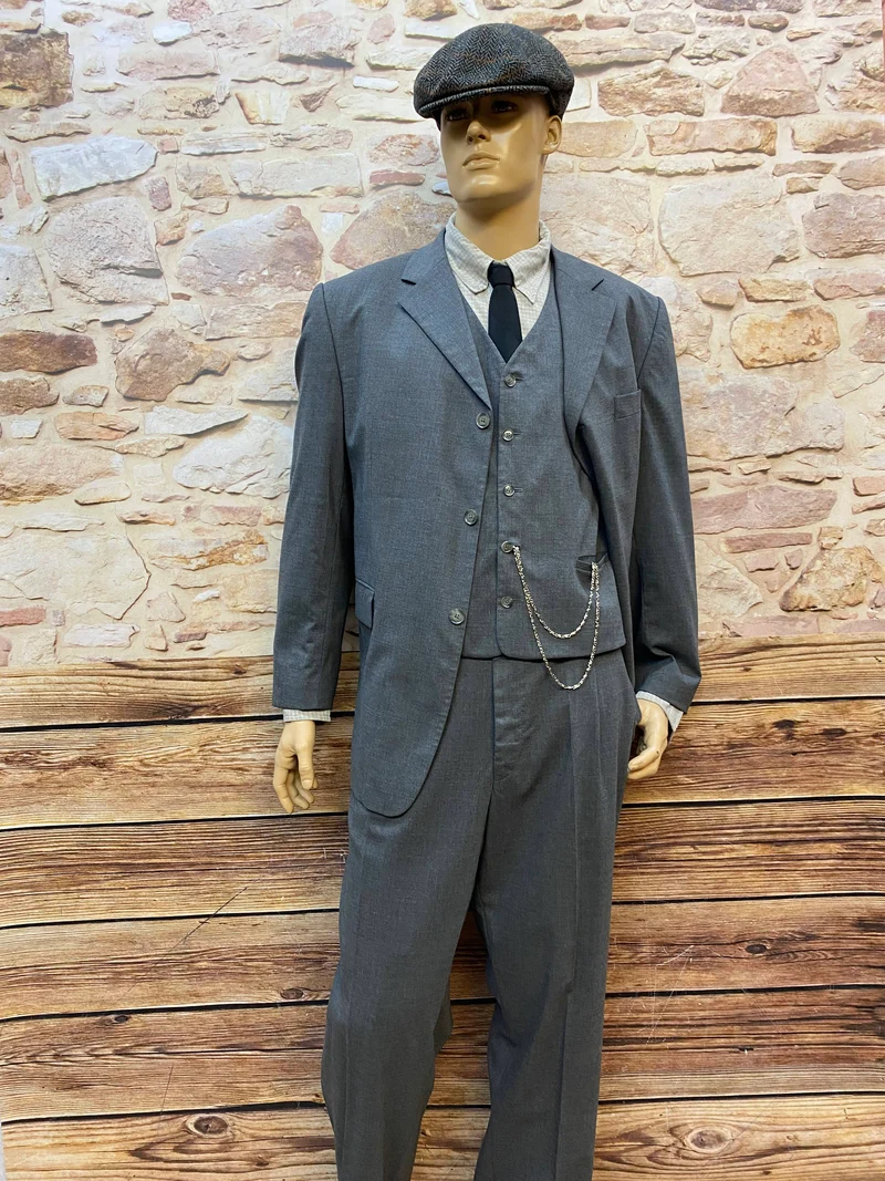 20er-Jahre Vintage Komplett Anzug – Größe 56/58 im britischen 1920er-Jahre-Stil