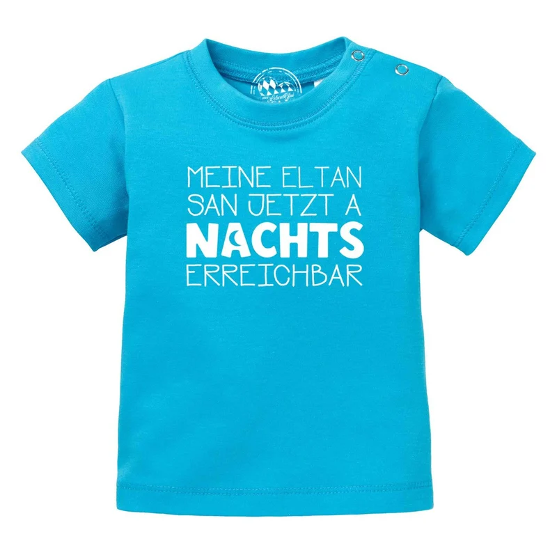 Baby T-Shirt "Nachts erreichbar!"